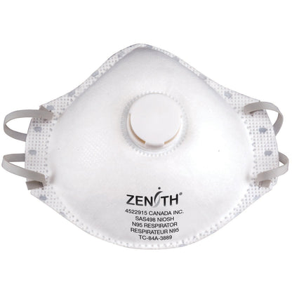 Demi-masques filtrants, N95, certifiés NIOSH, Taille moyenne/grande