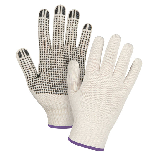 Gants en tricot lourd à points adhérents