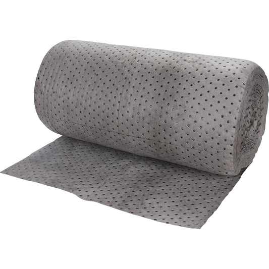 Rouleaux absorbants adhésifs de qualité supérieure, poids moyen, 45,7 m L x 76,2 cm l, capacité d'absorption de 151,4 L