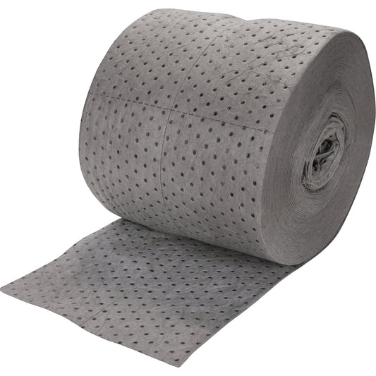 Rouleaux absorbants collés de première qualité, lourds, 45,72 m L x 38,1 cm l, capacité d'absorption de 94,6 litres
