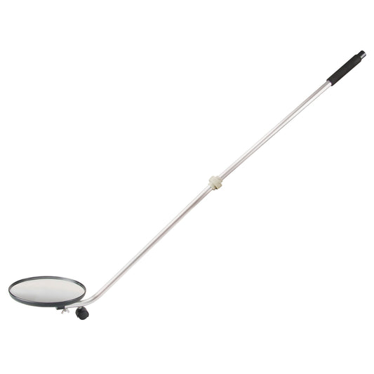 Miroir d'inspection, 21,59 cm de diamètre, rond, manche de 119,38 cm