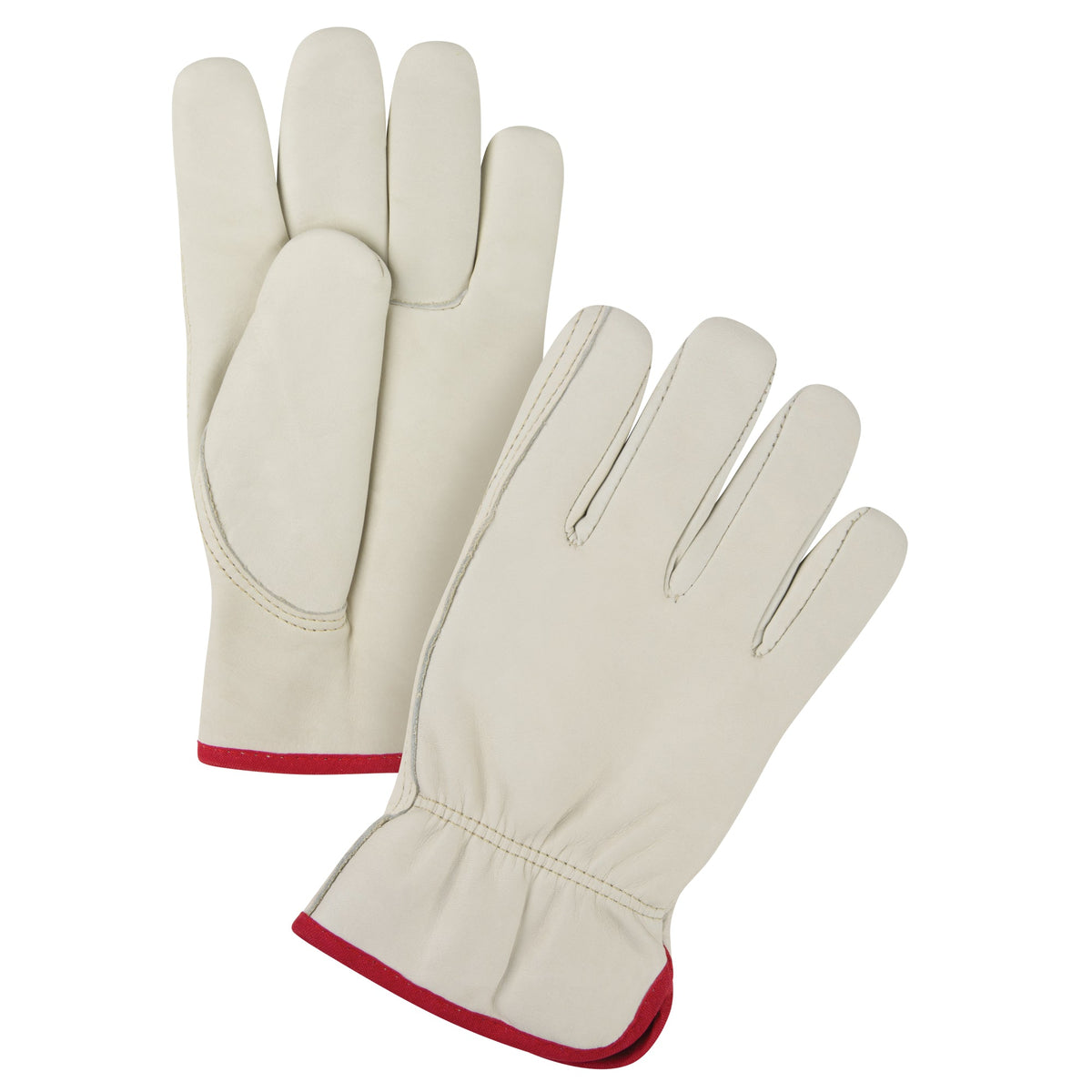 Gants de conducteur doublés d'hiver de qualité supérieure