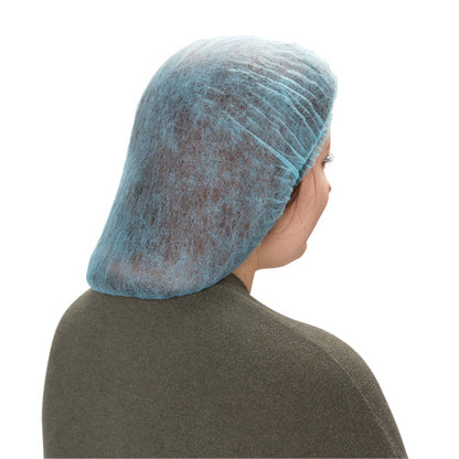 Calot bouffant plissé