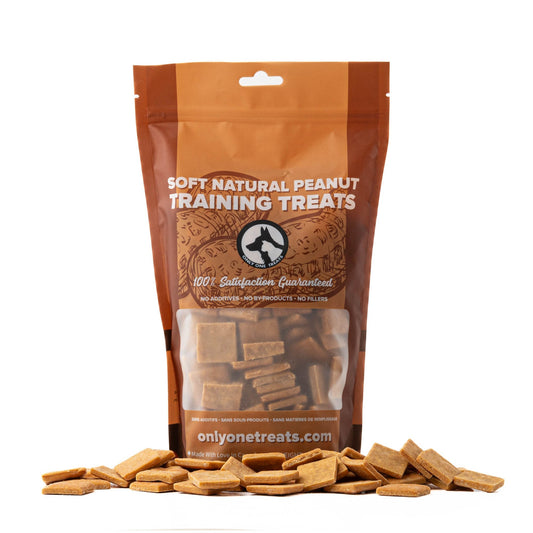 Friandises d'entraînement au beurre de cacahuète naturel tendre 680g
