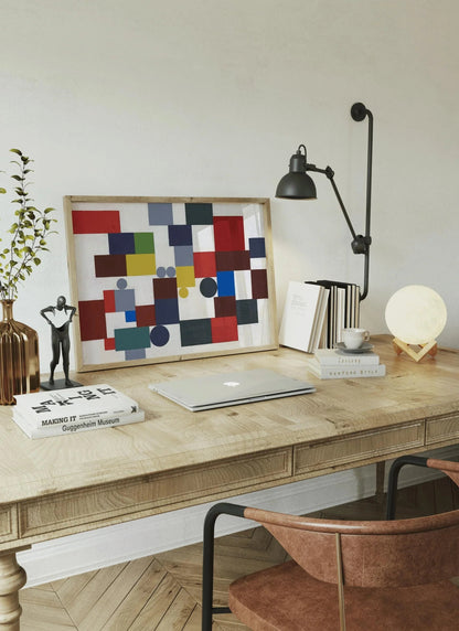 Sophie Taeuber-Arp Bauhaus Print: Modernist Wall Art, Handframed Option