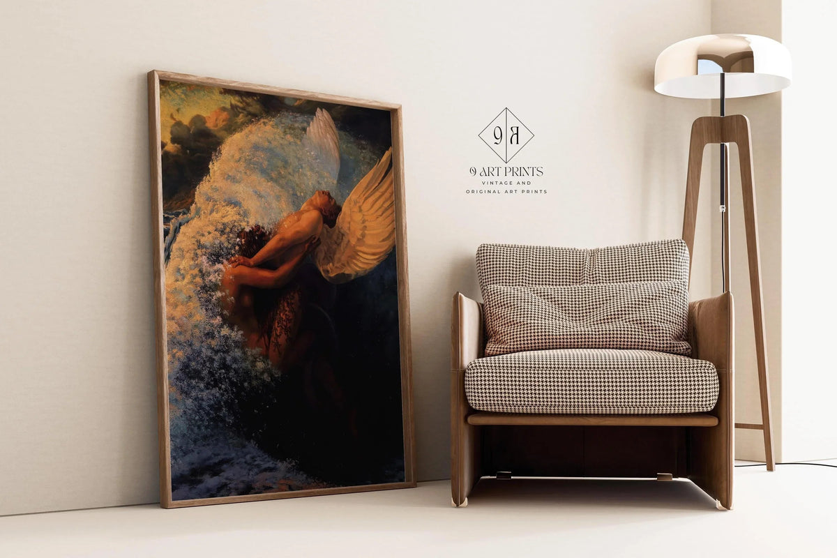 Carlos Schwabe "Spleen et Idéal" Impression Giclée : Art Symboliste