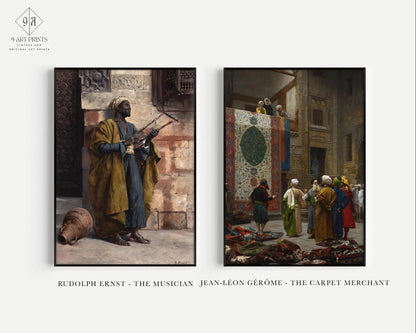 Regard vers l'Orient : Ensemble d'estampes inspirées des mondes ottoman et arabe