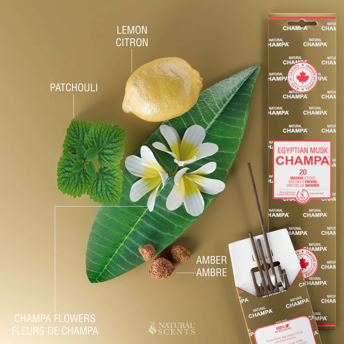 Egyptian Musk Champa Incense Sticks