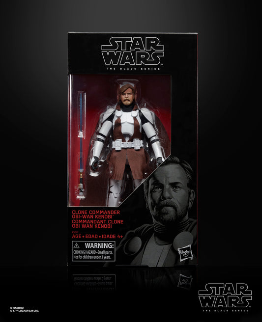 Star Wars The Black Series - CLONE COMMANDER OBI-WAN - Réédition