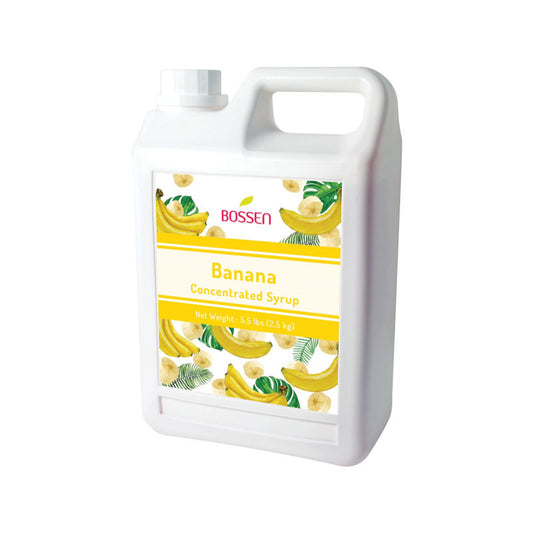 Banana | Multi-Use Premium Fruit Syrups | Bubble Tea Syrup | Fruit Puree | Fruit Smoothie | Fruit Slush Mix | Ships Free Within Canada on Orders Above CAD $199