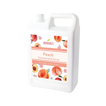 Pêche | Polyvalent | Sirop pour thé aux perles | Purée de fruits | Mélange pour smoothie/granité de fruits | Restauration Canada | Livraison gratuite au Canada pour les commandes de plus de 199 CAD