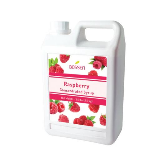 Raspberry | Multi-Use Premium Fruit Syrups | Bubble Tea Syrup | Fruit Puree | Fruit Smoothie | Fruit Slush Mix | Ships Free Within Canada on Orders Above CAD $199