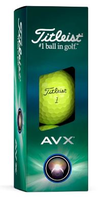 Balles de golf Titleist AVX '24