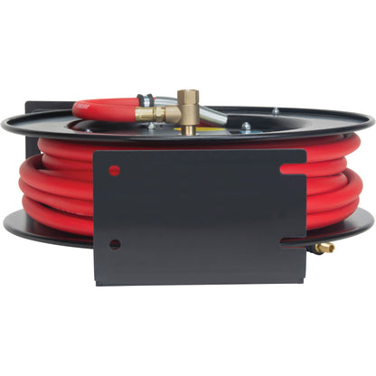 Hose Reel, Air/Water, 1/2" x 50', Single Hose, 300 psi