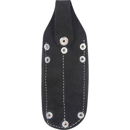 Utility Pouch, Knife Holder, Leather, 3 Pockets