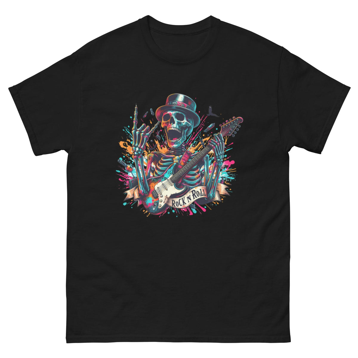 Skelton Rock n Roll Unisex Classic Tee