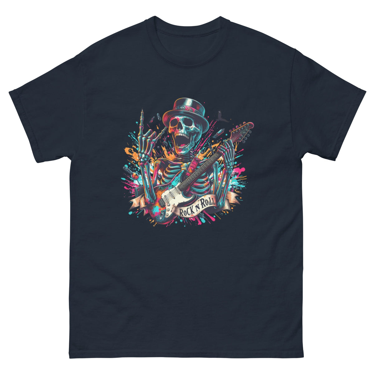 Skelton Rock n Roll Unisex Classic Tee