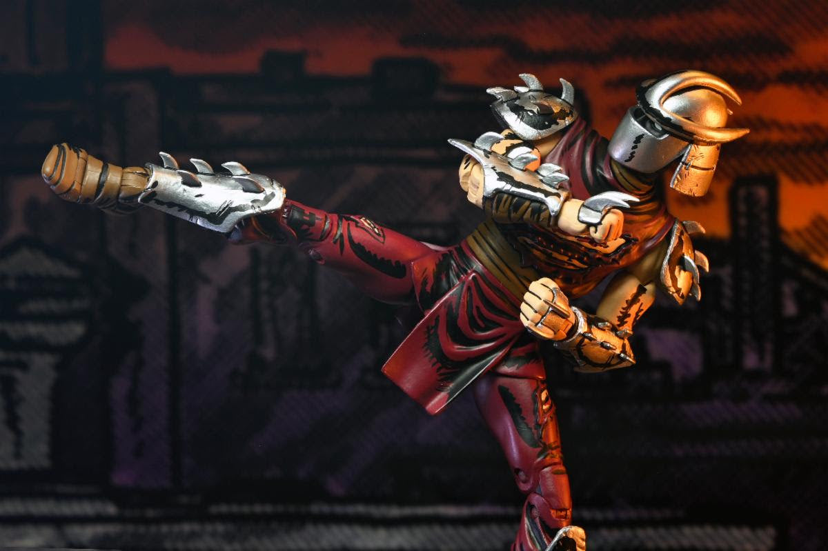 Tortues Ninja (Mirage Comics) - Figurine articulée échelle 7" – Shredder Endommagé