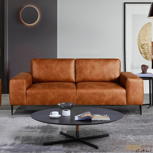 Freeman Sofa in Rustic Light Brown