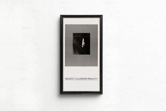 Affiche USIA : Illusion d'objet Réalité - Impression Giclée Mid-century Modern (2x1)