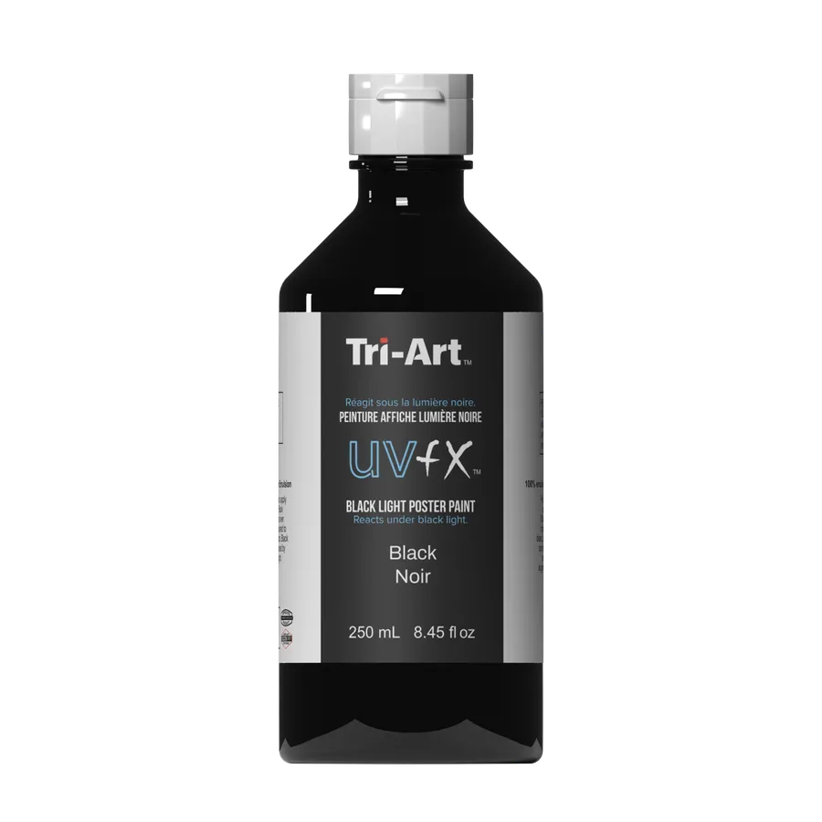 UVFX Black Light Poster Paint - Black