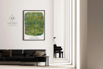 Vincent Van Gogh - Patch of Grass | Iconic Classic Impressionist Exhibition Poster Fine Art Print (available handframed or unframed)
