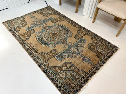 Vintage Hamadan Rug | 3' 11" x 6' 7"