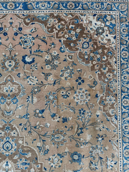 Vintage Kashan Rug | 7' 10" x 10' 11"