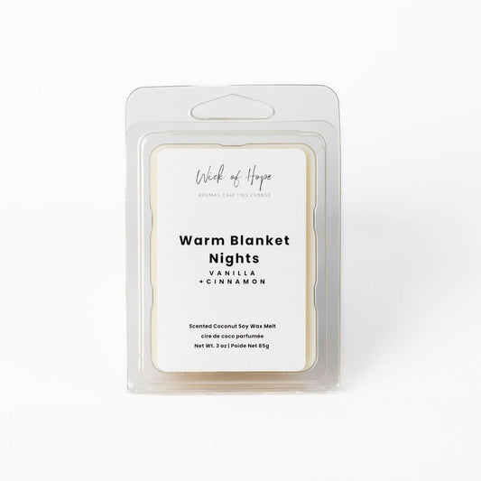 Galets de cire Nuits Chaleureuses | Cannelle + Vanille