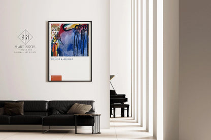 Wassilly Kandinsky - Improvisation 19 | Famous Modern Abstract Art (available handframed or unframed)