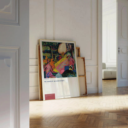 Wassily Kandinsky - White Noise (Weisser Klang) | Modern Abstract Art (available handframed or unframed)