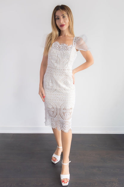 Chic White Dress