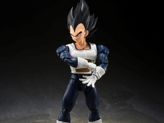 Dragon Ball Z S.H.Figuarts Vegeta (Vêtements de combat ancien style) - Exclusif