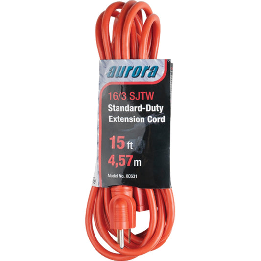 Rallonge électrique, Intérieur/Extérieur, SJTW, 16/3 AWG, 13 A, 4,5 m
