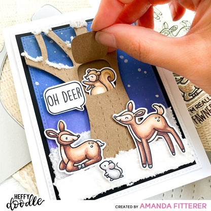 Un cerf près de moi meurt