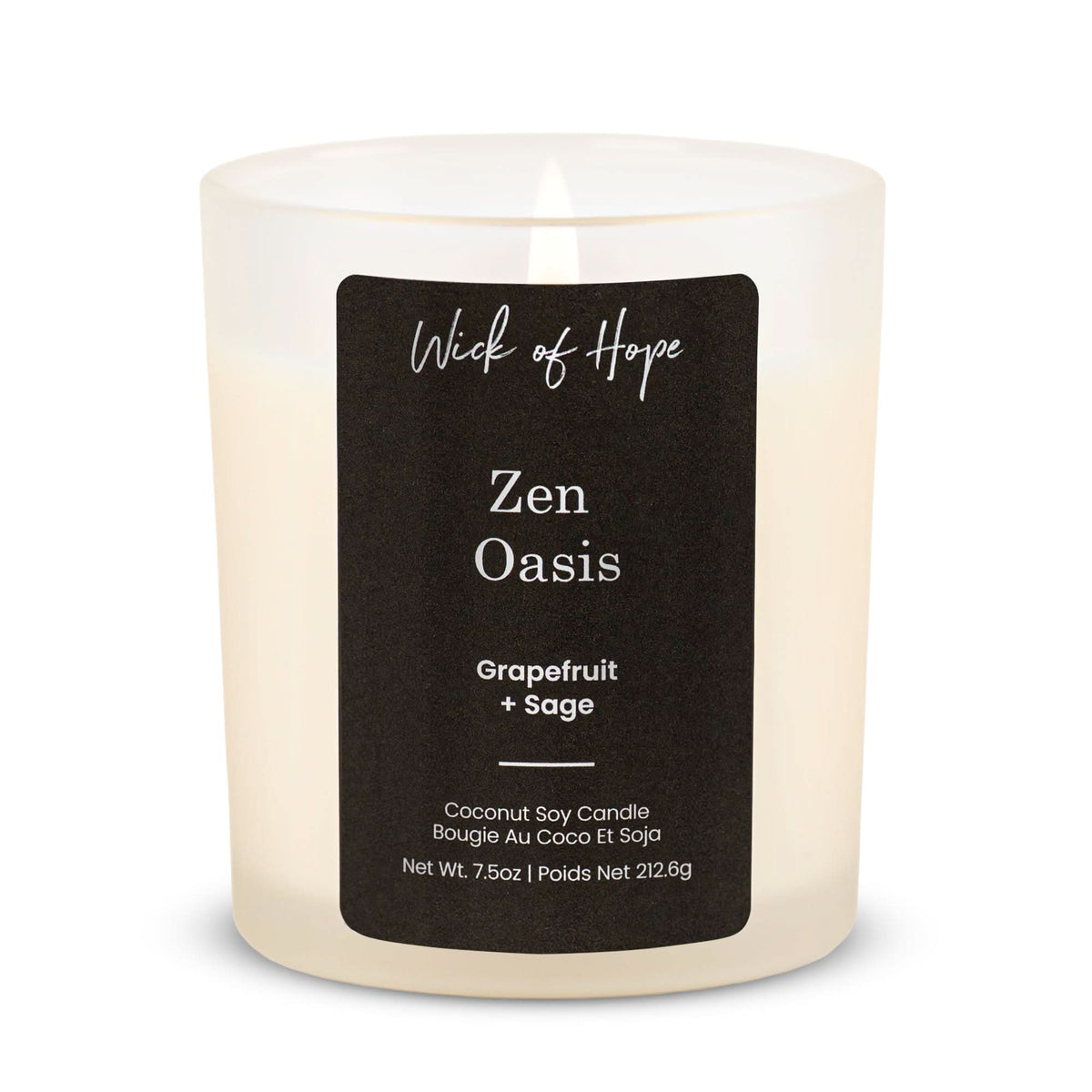 Zen Oasis Candle  | Grapefruit + Sage